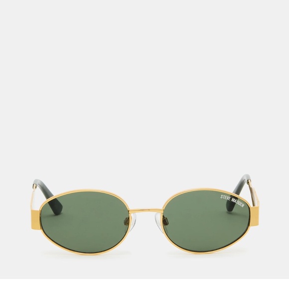 Steve Madden MYSTIE SUNGLASSES GOLD - Picture 1 of 9